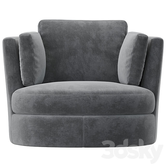 Eichholtz Swivel Chair Clarissa 3D Models