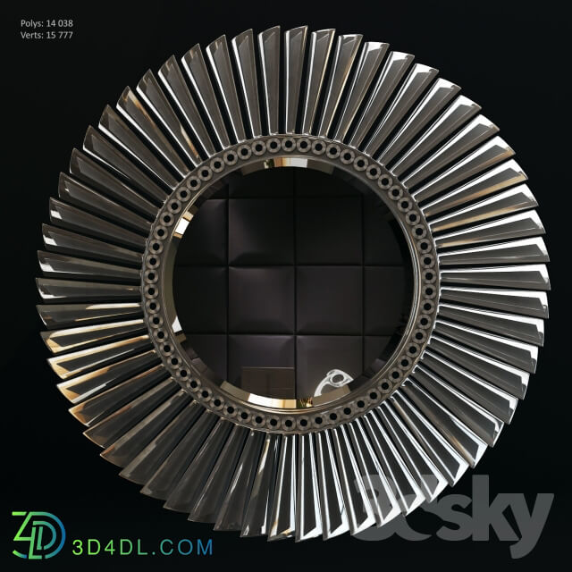 Round mirror