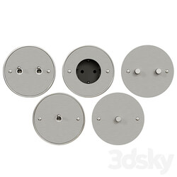 Switches and socket Lartisan Sphere Miscellaneous 3D Models 