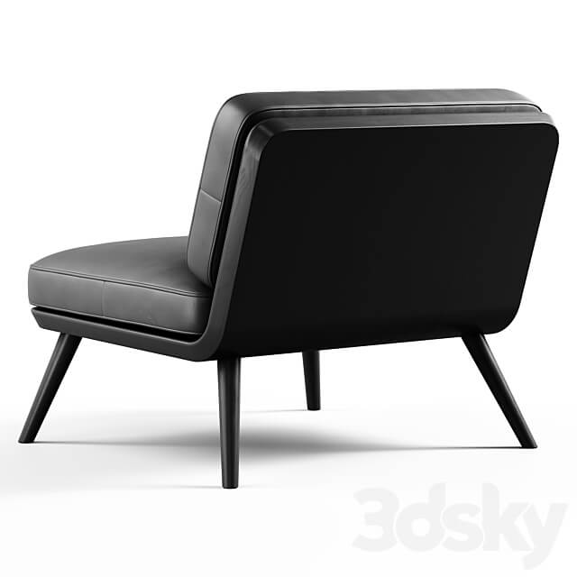 Fredericia Spine Lounge Suite Chair 3D Models