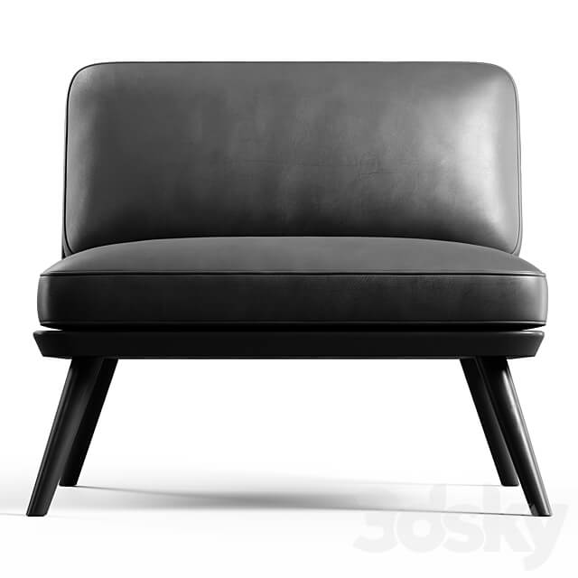 Fredericia Spine Lounge Suite Chair 3D Models