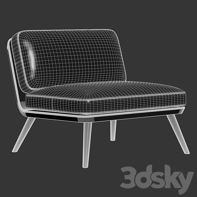 Fredericia Spine Lounge Suite Chair 3D Models