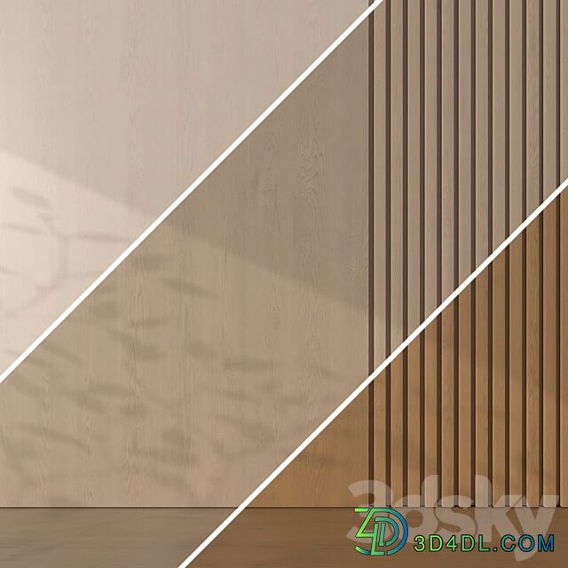 Oak texture 077 3D Models