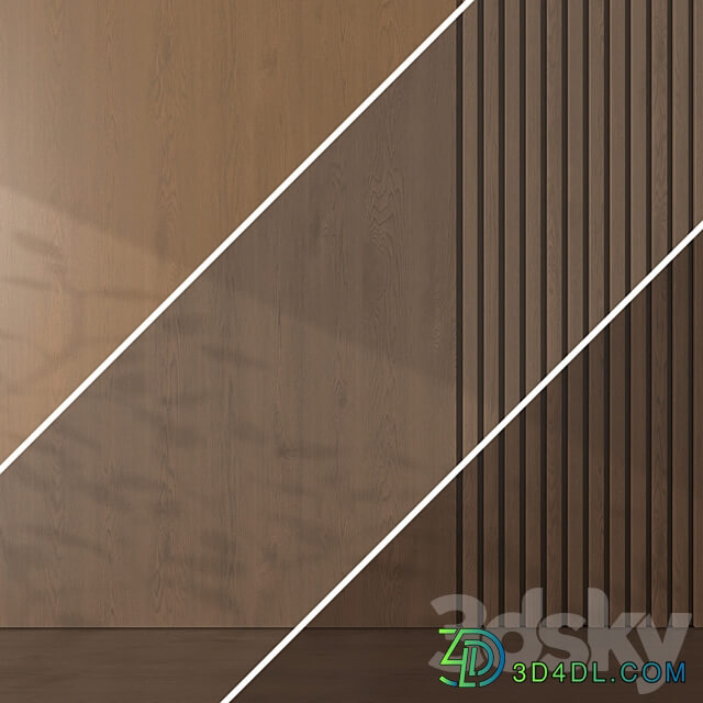 Oak texture 077 3D Models