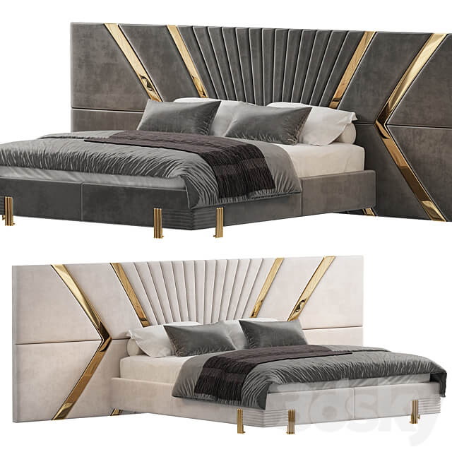 Piero Bed Bed 3D Models