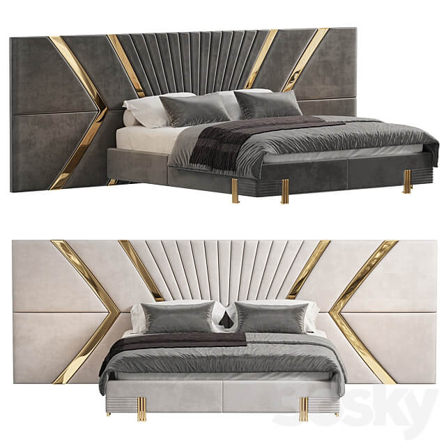 Piero Bed Bed 3D Models