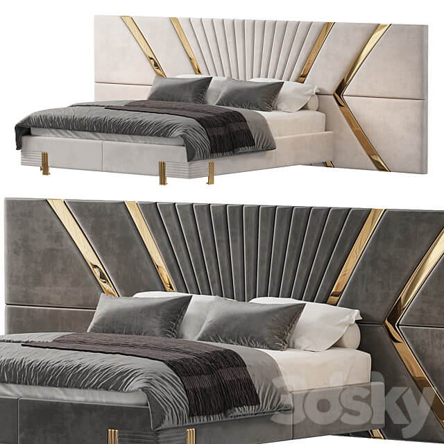 Piero Bed Bed 3D Models