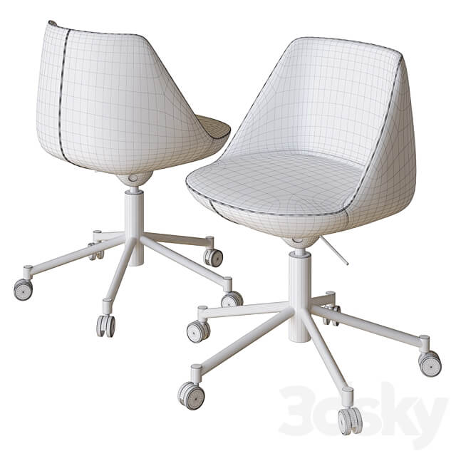 magnum office chair by sancal 3D Models