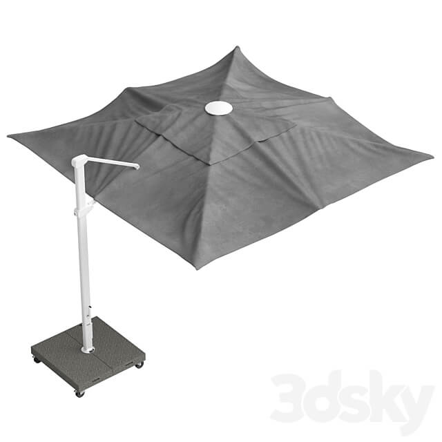 Coco Republic Kingston Umbrella Environment elements 3D Models