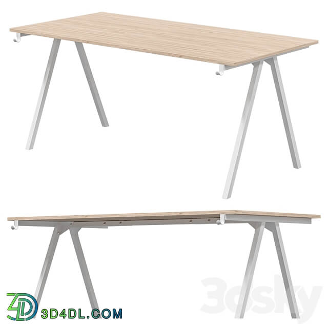 IKEA TROTTEN Desk 3D Models