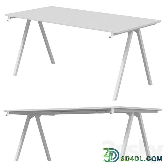 IKEA TROTTEN Desk 3D Models