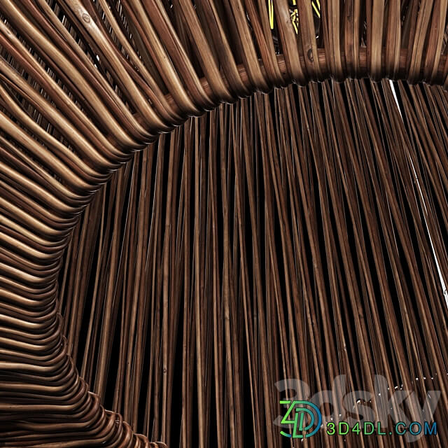 Lamp ratten barrell n12 Pendant light 3D Models