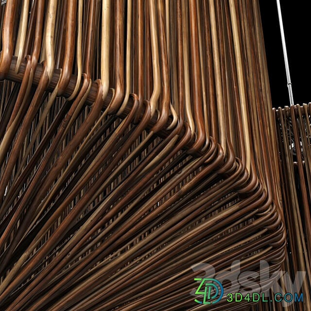 Lamp ratten barrell n12 Pendant light 3D Models