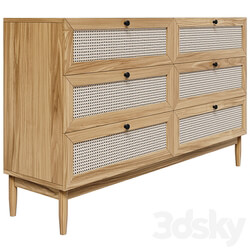 Roshal Chest of drawers Sideboard Chest of drawer 3D Models 
