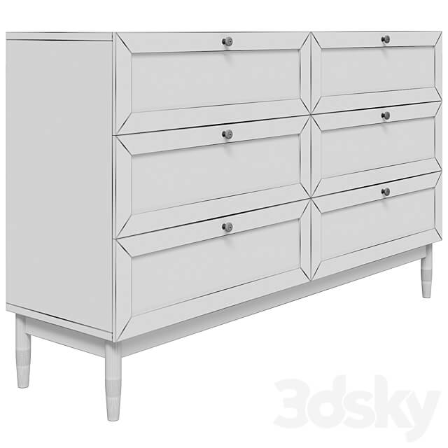 Roshal Chest of drawers Sideboard Chest of drawer 3D Models