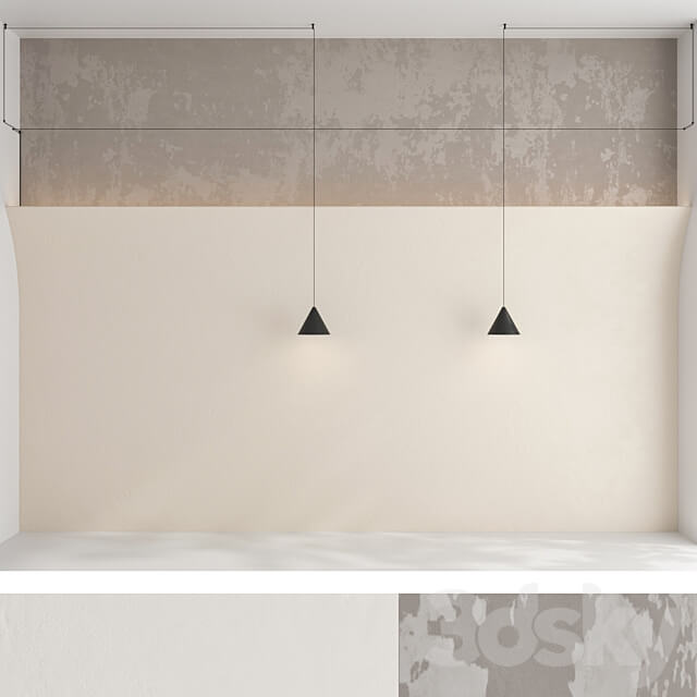 Decorative wall panel set 88 3D Models