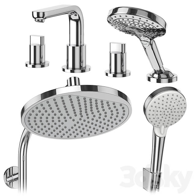 Hansgrohe set 175 mixers and shower systems Faucet 3D Models