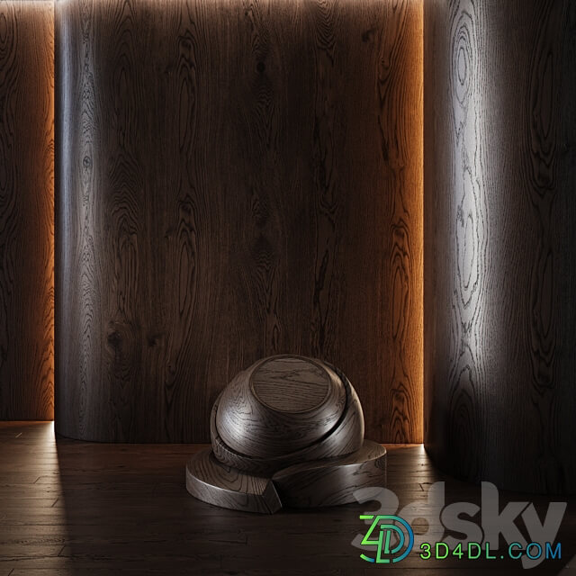 Wood Oak set seamless laminate Parquet 1 3D Models
