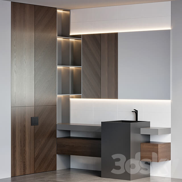 bathroom furniture 84 3D Models