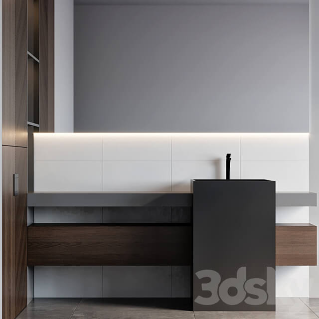 bathroom furniture 84 3D Models