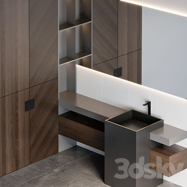 bathroom furniture 84 3D Models