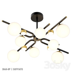 Favorite 3048 8P Pendant light 3D Models 