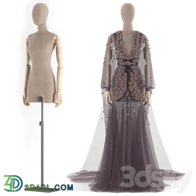 dress flower 3D Models