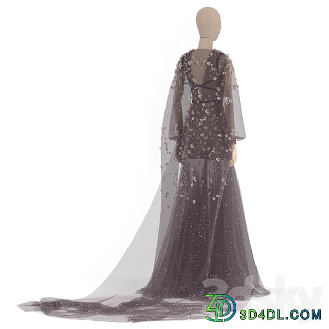 dress flower 3D Models
