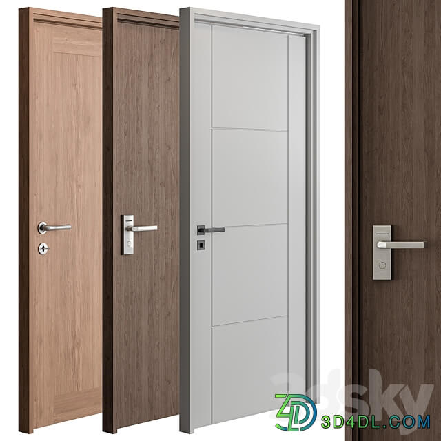 Doors Set 57 3D Models