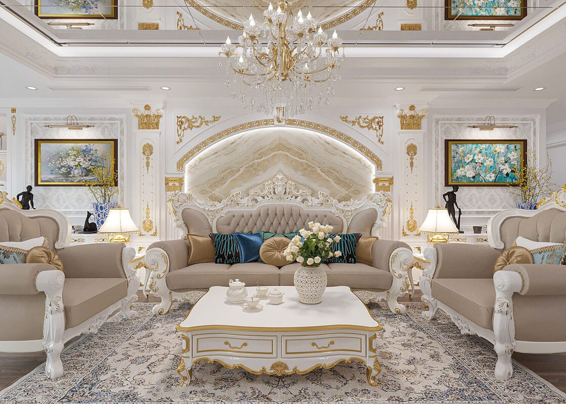  Living Room Interior Model By Tuan Anh
