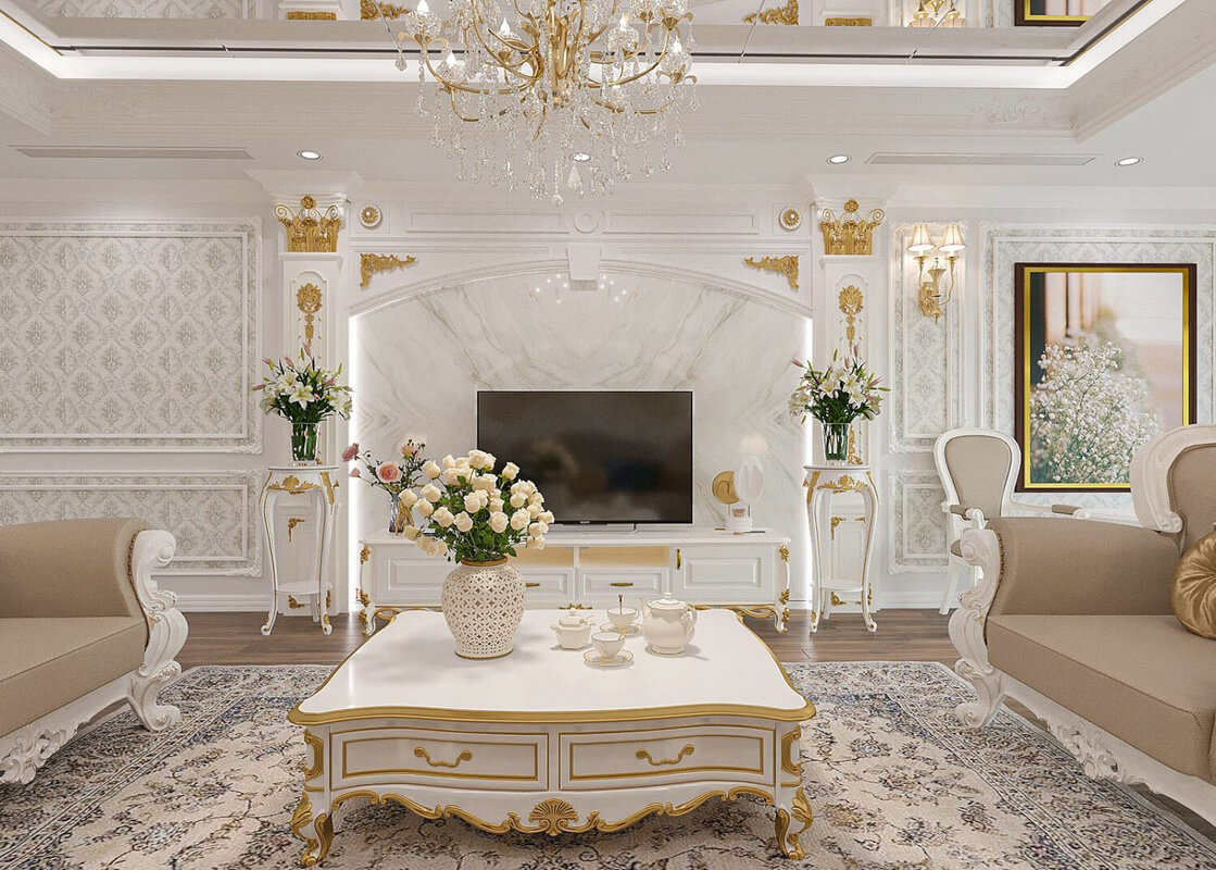  Living Room Interior Model By Tuan Anh