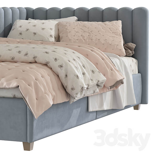 Sofa bed Brittany 278 3D Models
