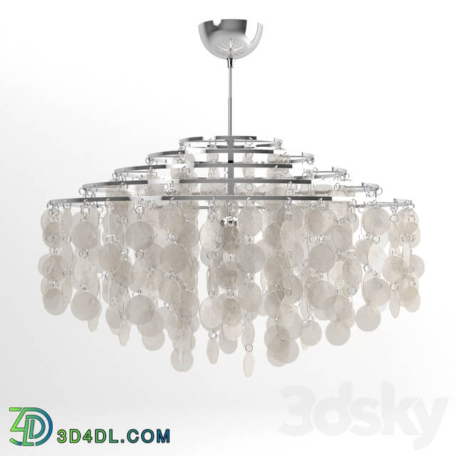 Verpan Fun 11DM Pendant light 3D Models