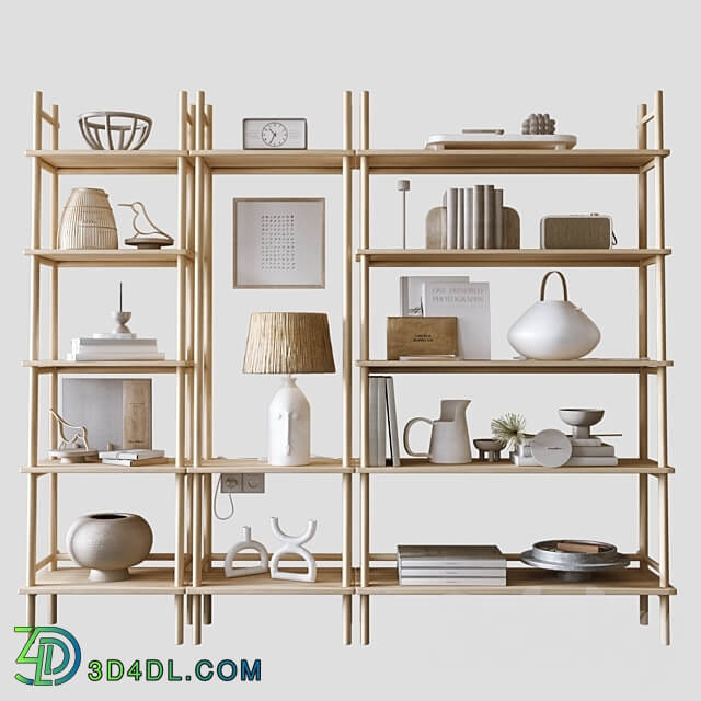 Wooden rack 3D Models