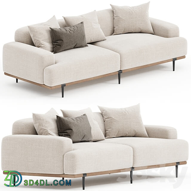 Hastings Sofa 97 Irving Flax 3D Models