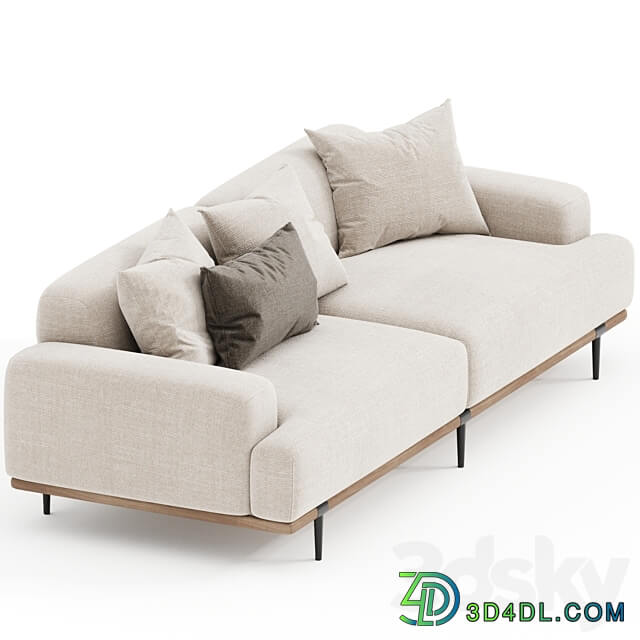 Hastings Sofa 97 Irving Flax 3D Models