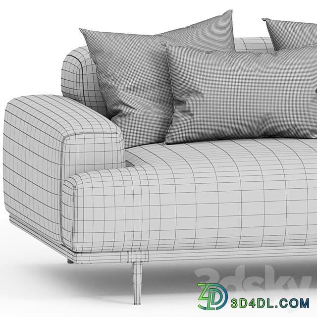 Hastings Sofa 97 Irving Flax 3D Models