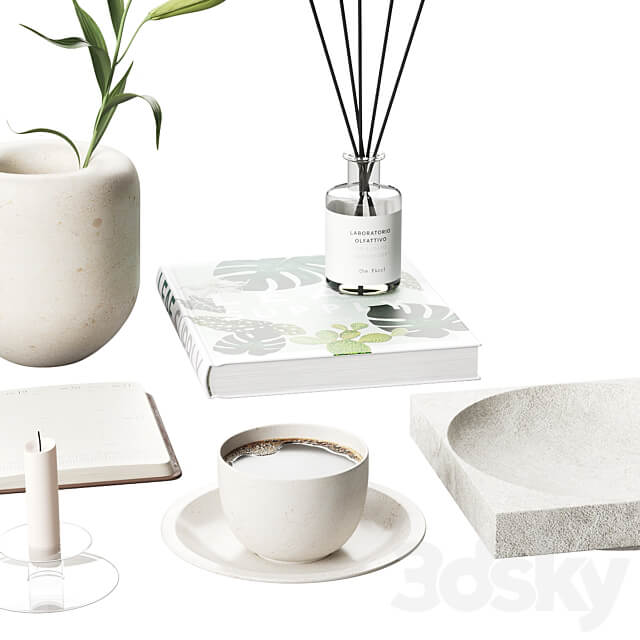029 Decorative Set 03 3D Models