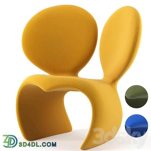 Don t F k With The Mouse Armchair By Qeeboo 3D Models