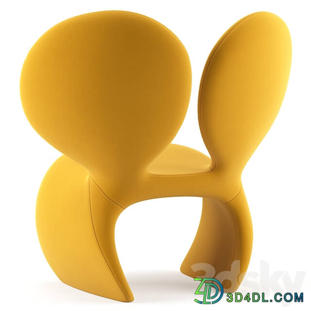 Don t F k With The Mouse Armchair By Qeeboo 3D Models