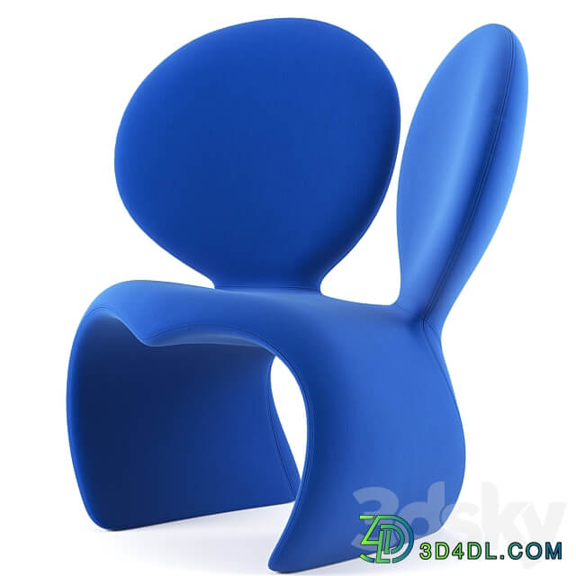 Don t F k With The Mouse Armchair By Qeeboo 3D Models