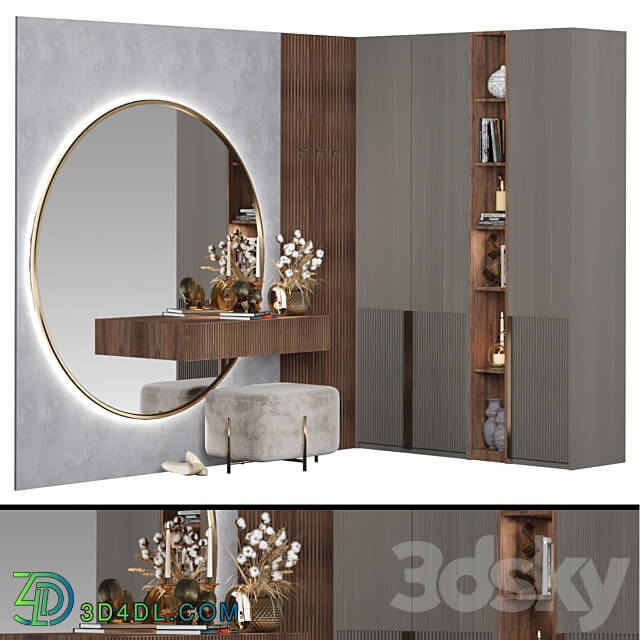 Hallway Composition 3D Models