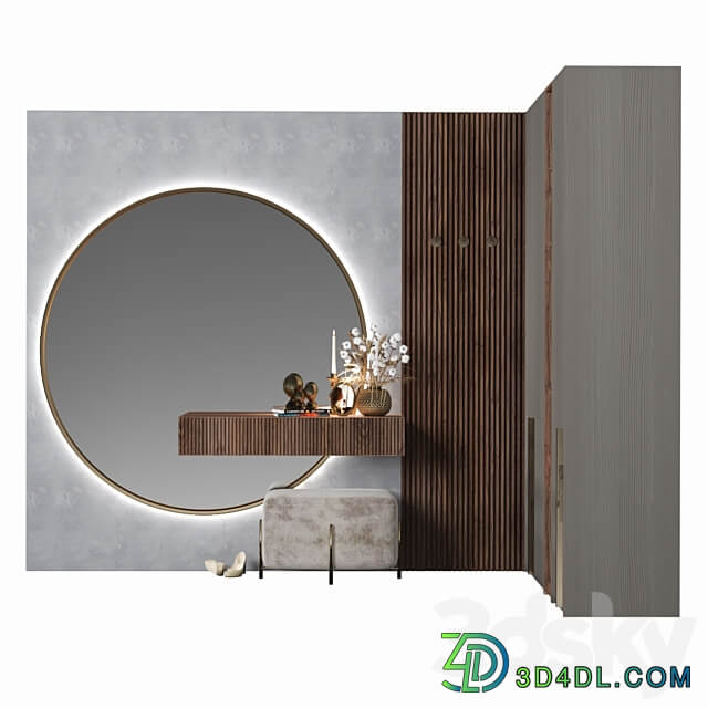 Hallway Composition 3D Models