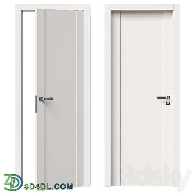 Interroom door ProfilDoors Series U model 20U 3D Models