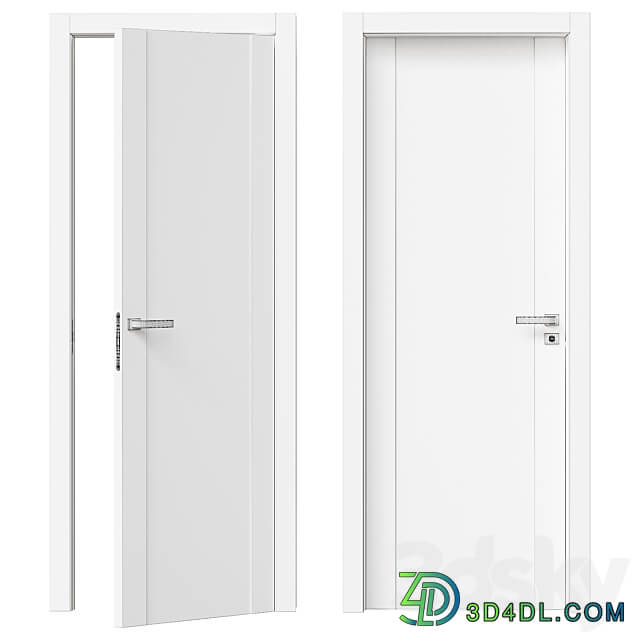 Interroom door ProfilDoors Series U model 20U 3D Models