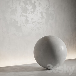Decorative plaster. Seamless decorative plaster material. 43 Stone 3D Models 