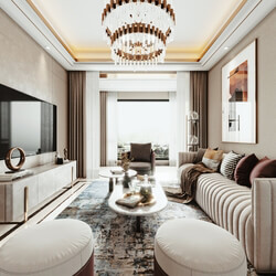 3D Interior Scene File 3dsmax Model Livingroom 538 By Huy Hieu Lee 