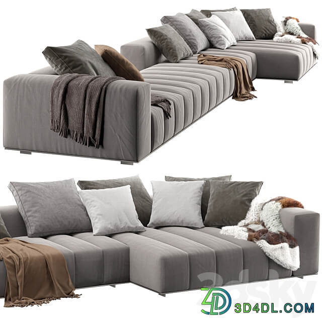 Minotti Goodman sofa 3D Models