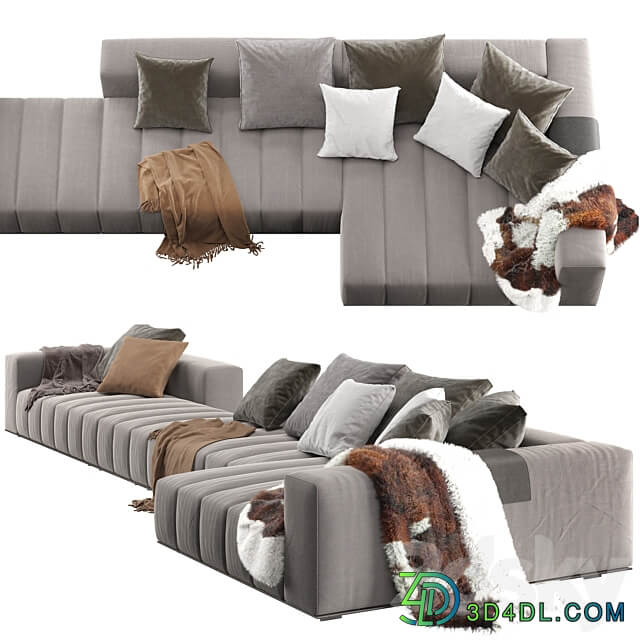 Minotti Goodman sofa 3D Models