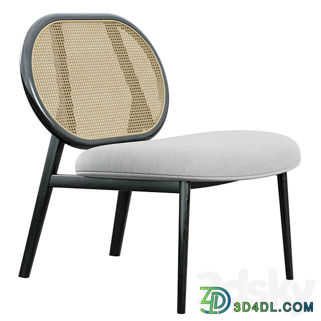 Zuiver Spike Lounge Chair 3D Models